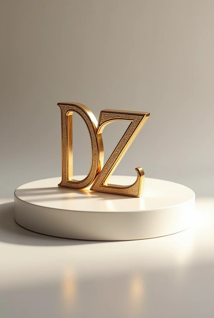 Design me a realistic logo name of DZ Jewellery