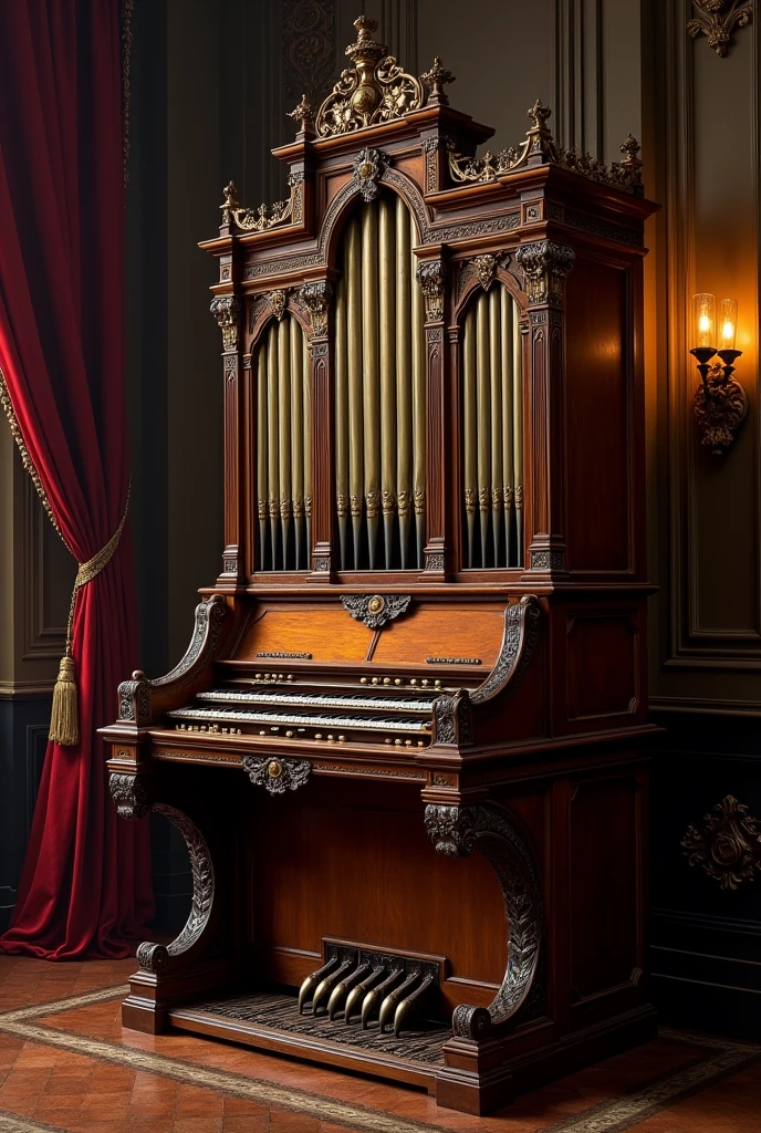 a reed organ created in 19 century