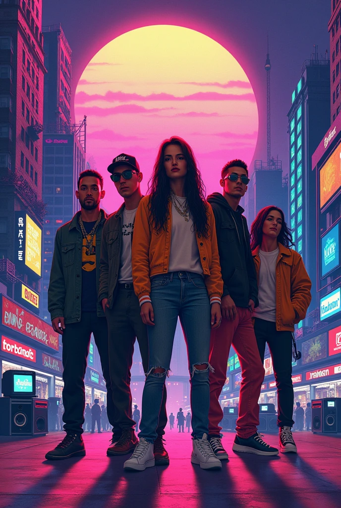 An image based on the 90s music