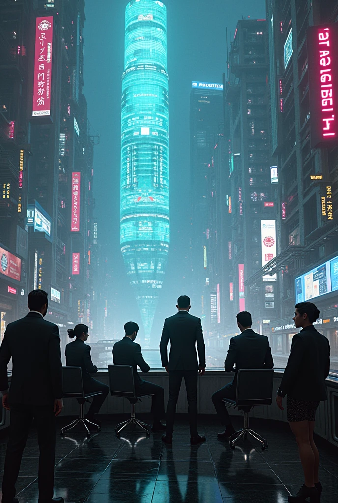 Orient group of companies in cyberpunk