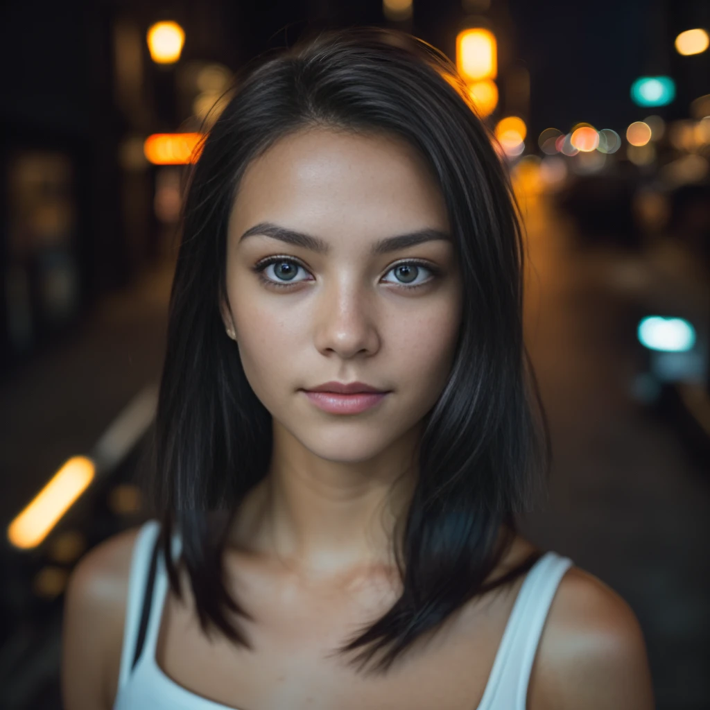 (taking selfies, overhead view: 1.4), (straight half of the torso: 1.4), Portrait photo of a 2 french girl in RAW UHD format (Blue-eyed woman) Walk down the dark alley, night city, Details (textures! , Hair! , glistering, Color!! , imperfections: 1.1), highly detailed glossy eyes (looking at the camera), DSLR Lighting, SLR camera, Ultra-Quality, sharpness, Depth of field, Film grain (Downtown), Fujifilm XT3, Crystal clear, Frame Center, beatiful face, sharp-focus, street lamp, neon lighting, bokeh (dimly lit), night time, (night sky), detailed skin pores, oilly skin, suntan, Complex eye details