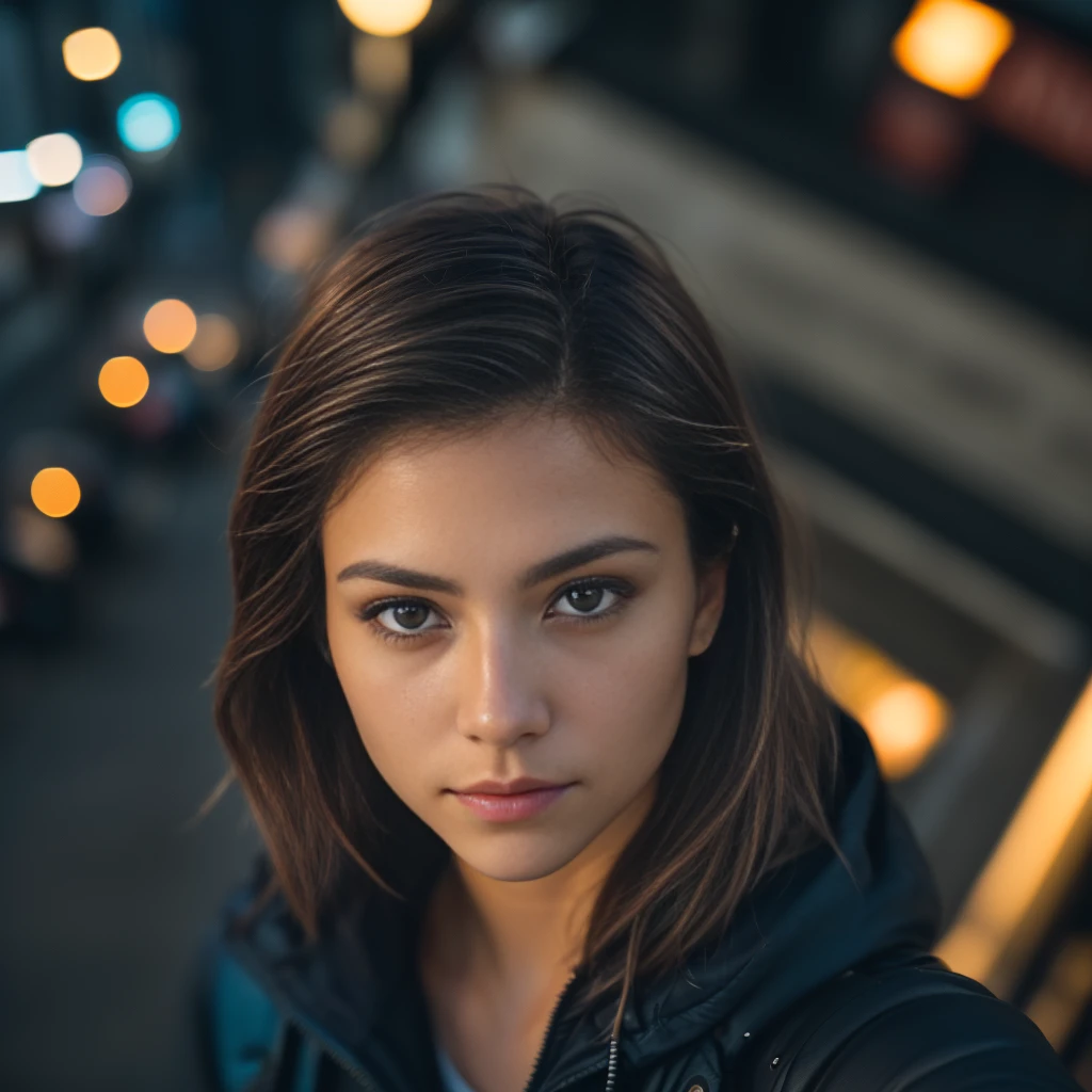 (taking selfies, overhead view: 1.4), (straight half of the torso: 1.4), Portrait photo of a 2 french girl in RAW UHD format (Blue-eyed woman) Walk down the dark alley, night city, Details (textures! , Hair! , glistering, Color!! , imperfections: 1.1), highly detailed glossy eyes (looking at the camera), DSLR Lighting, SLR camera, Ultra-Quality, sharpness, Depth of field, Film grain (Downtown), Fujifilm XT3, Crystal clear, Frame Center, beatiful face, sharp-focus, street lamp, neon lighting, bokeh (dimly lit), night time, (night sky), detailed skin pores, oilly skin, suntan, Complex eye details