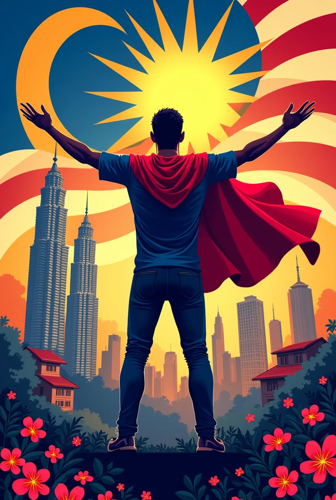 Malaysia Independence Day Poster