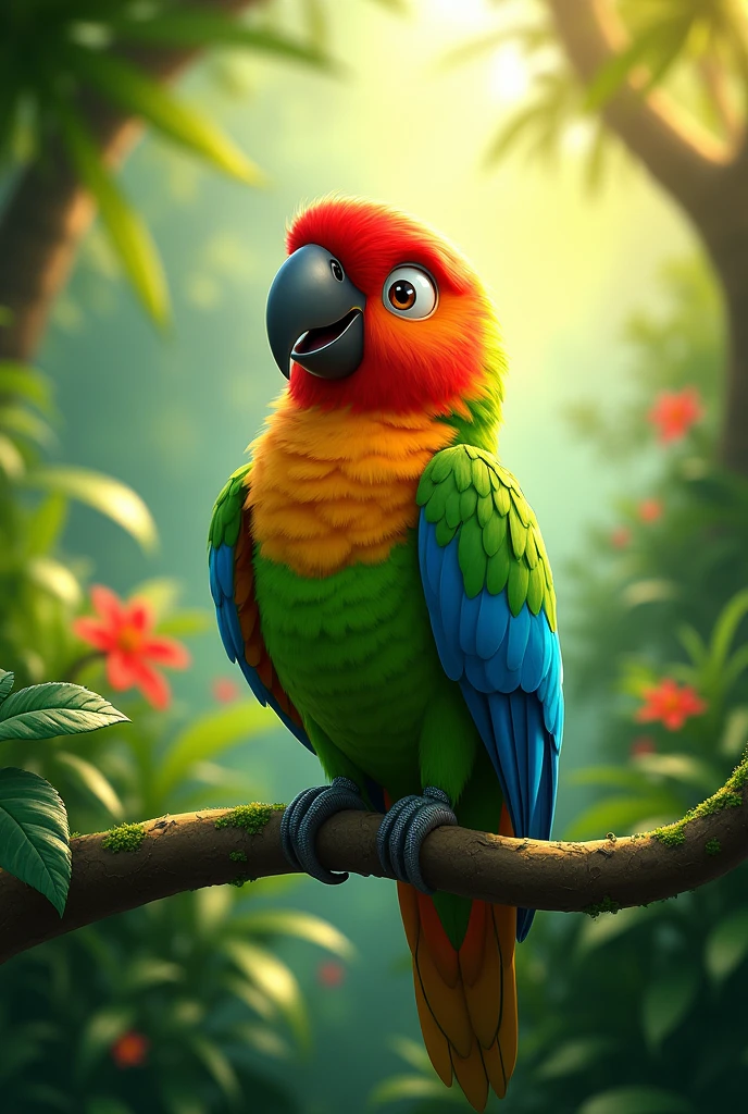 P is for Parrot,