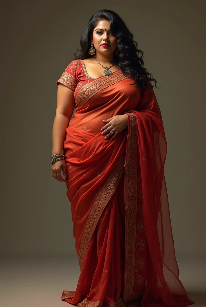 Indian sharee big boob and big
ass