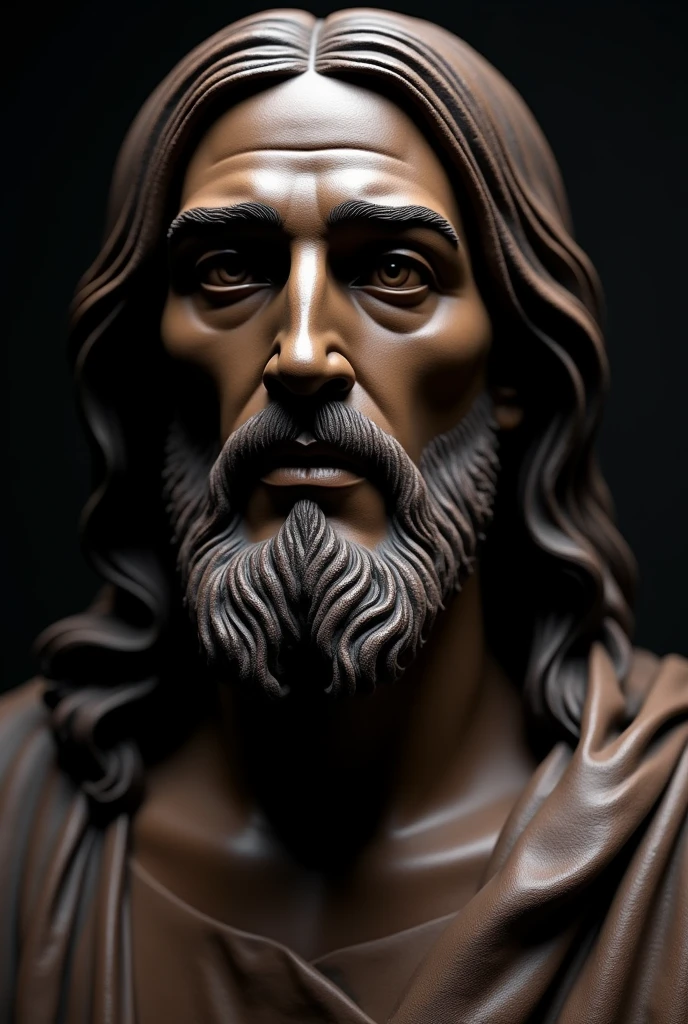 Black Jesus Bust