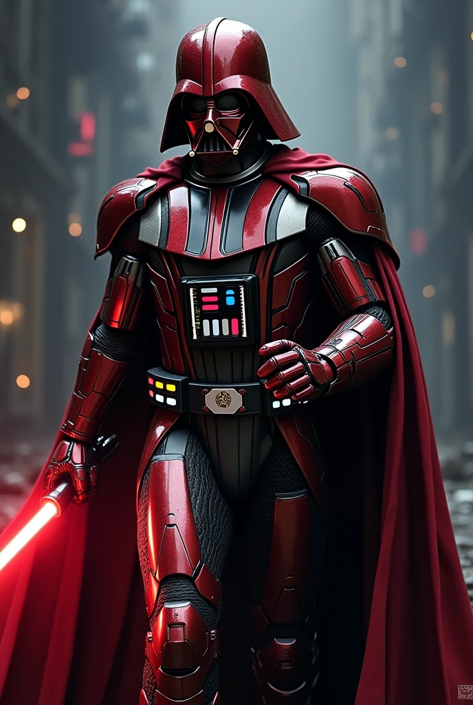 Darth vader in ironman colors