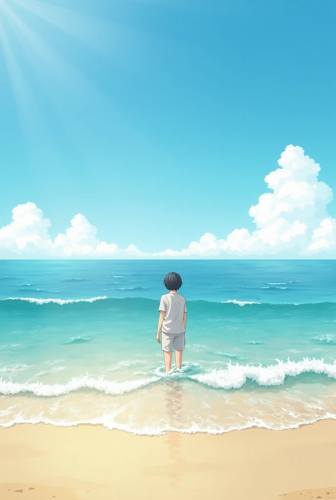 Only set foot in the sea