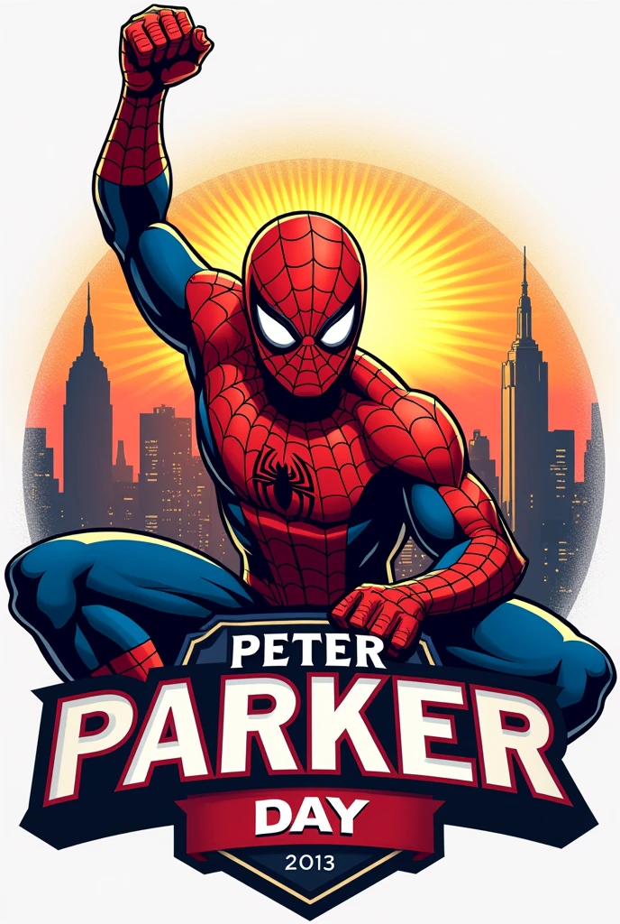 peter parker day logo