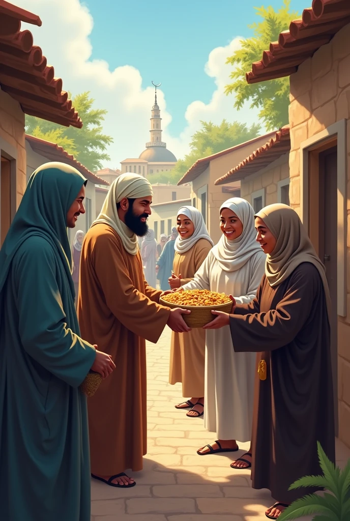 Muslims helping poor muslims