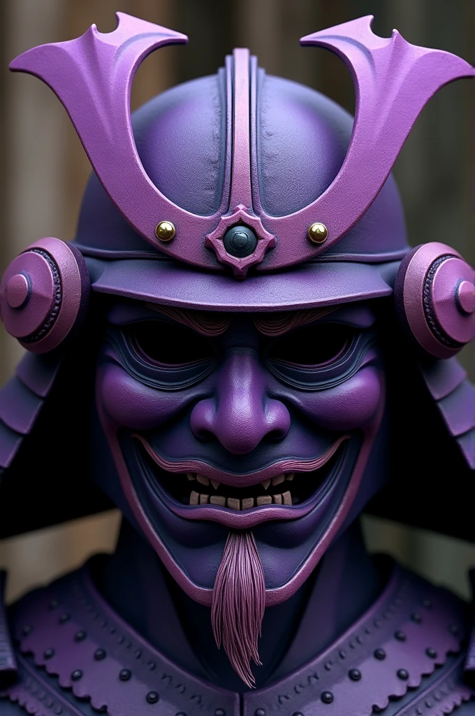 Purple Samurai Mask