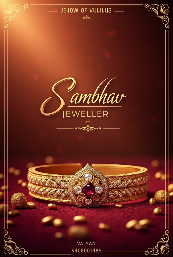 SAMBHAV JEWELLERS
Valsad
9408001486
Poster