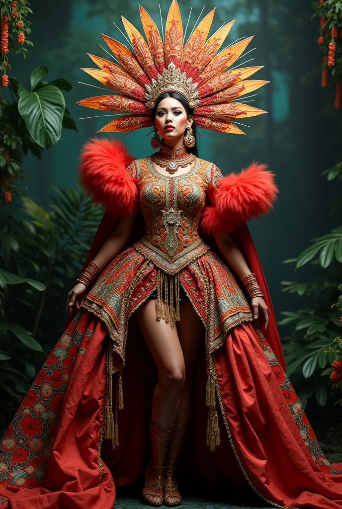 Philippines ethnic attire for drag queen more style and fantasy theme
