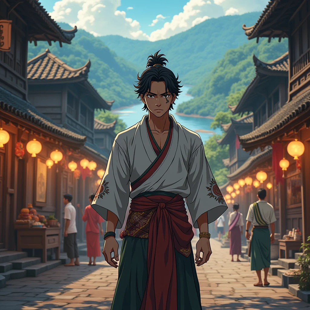 Demon Slayer Anime Tanjiro Myanmar version