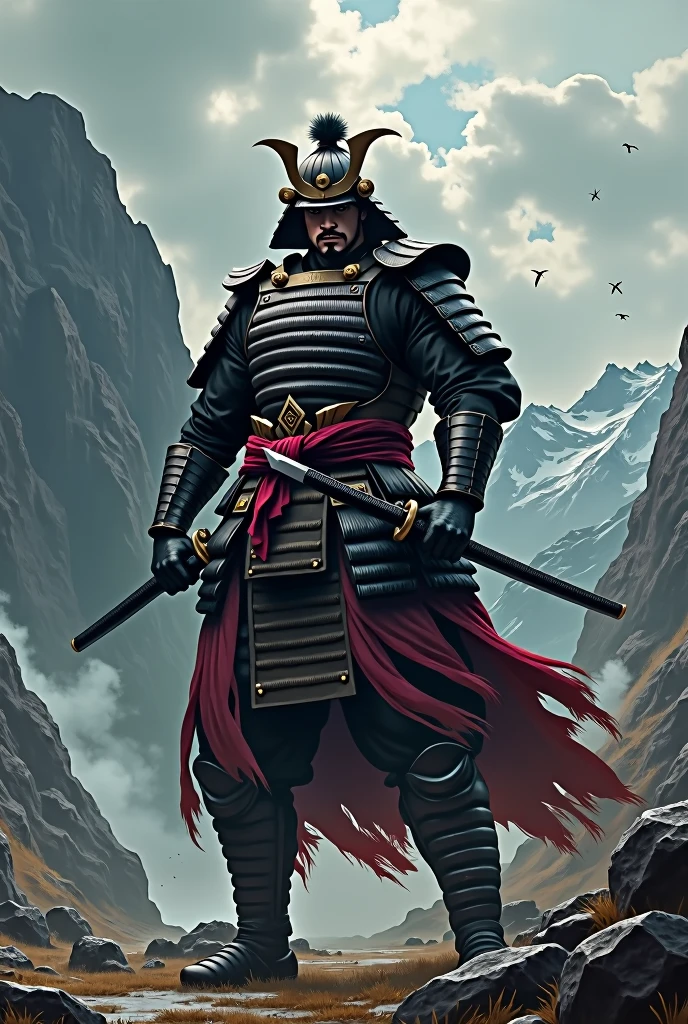 Black male samurai 