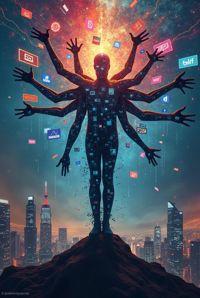 make a poster about the significance of various forms of media in the society
