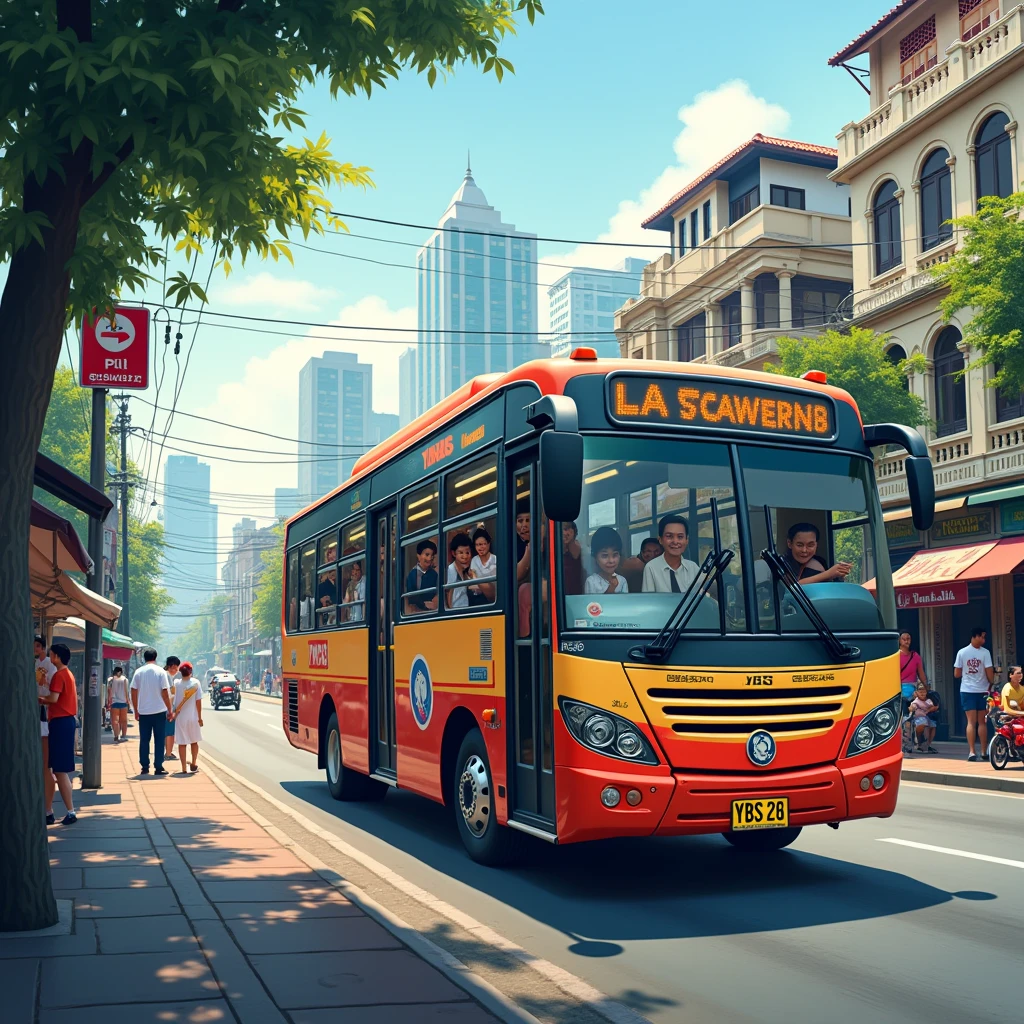 Yangon Bus Service (YBS 26) 