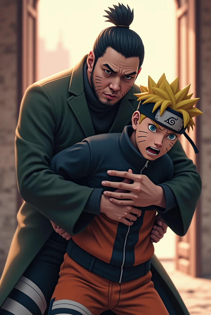 naruto gets his ass spanked by a chinese guy