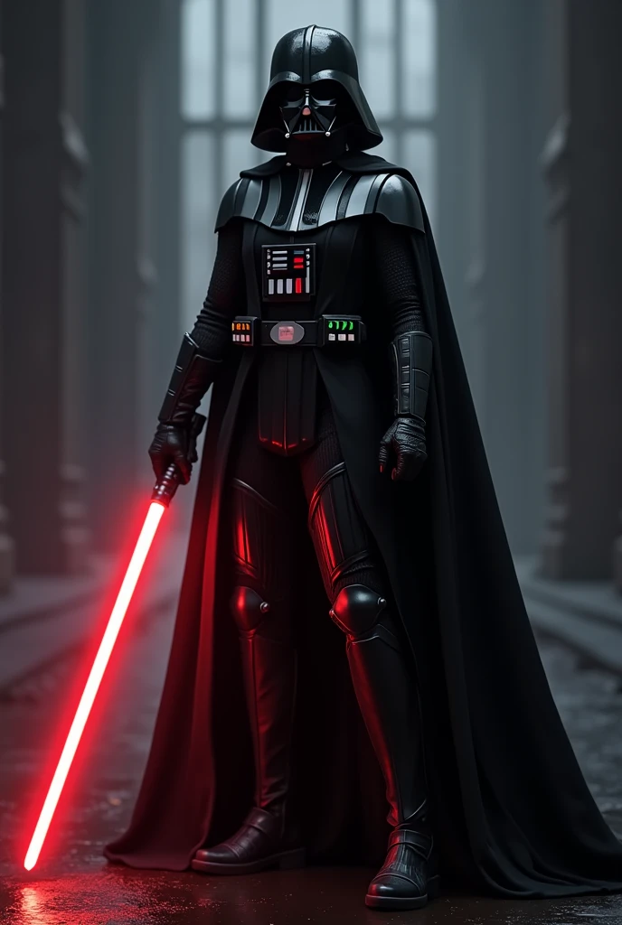 female darth vader in a dark suit with lightsabed lights, darth vader, vader, film still of darth vader, portrait of darth vader, focus on darth vader, darth vader portrait, wearing black sith uniform, imperial march, hq 4k wallpaper, dark vador, an imperial agent from star wars, ea star wars battlefront 2015, fighting darth vader