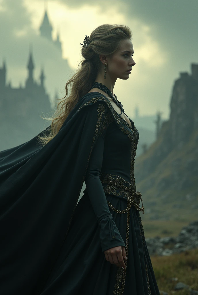 The queen of the kingdom fled the country