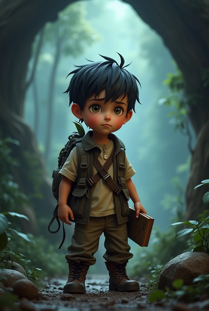 Adventure Boy think mystery