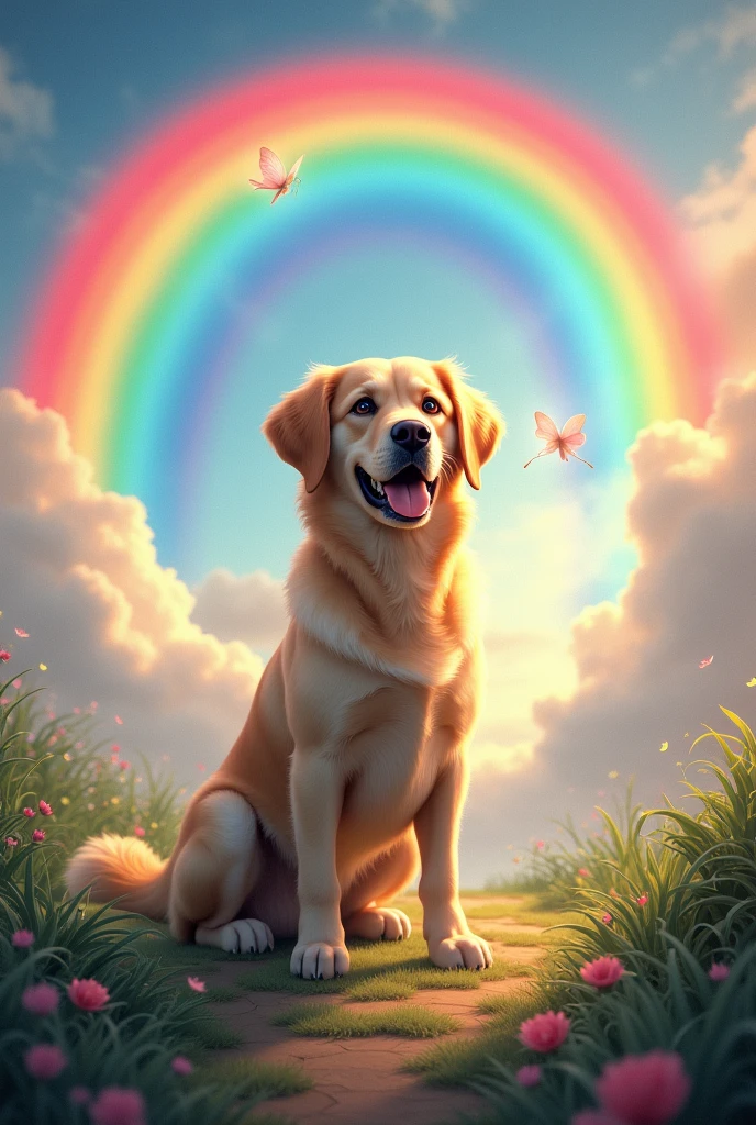 Rainbow Bridge Dog