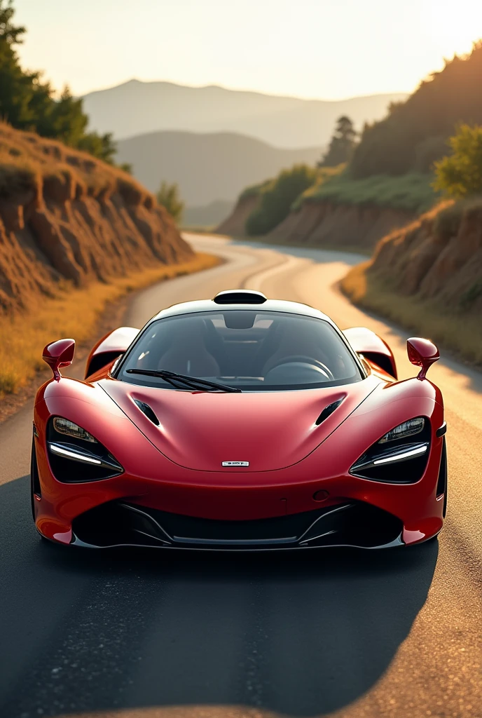 Red car