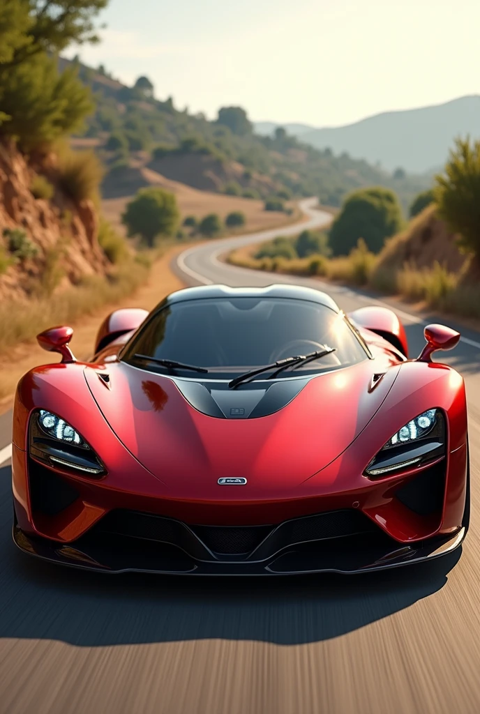 Red car