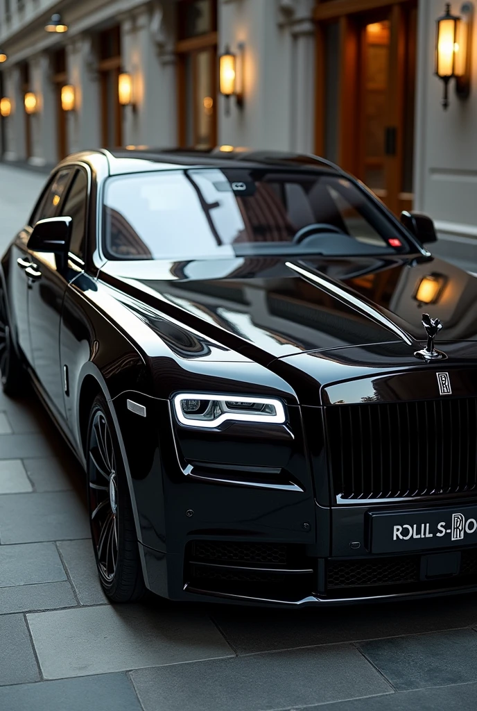 10 rolls Royce ghost in black color