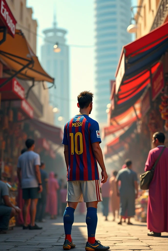 Messi in a bur