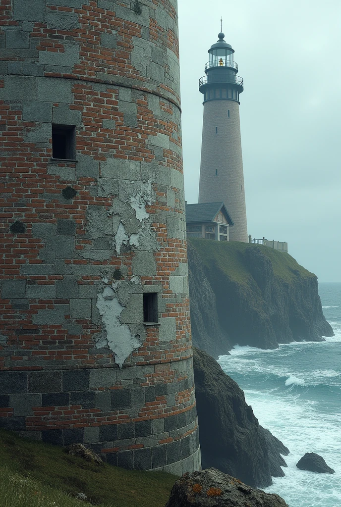 walls of the lighthouse