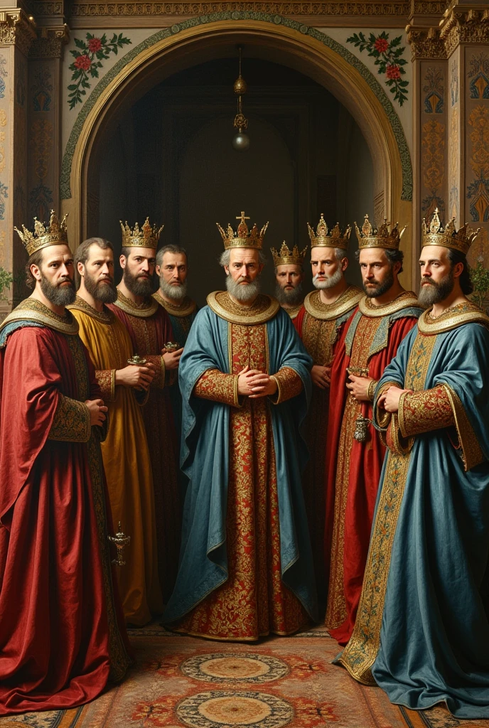 Medieval painting 1453