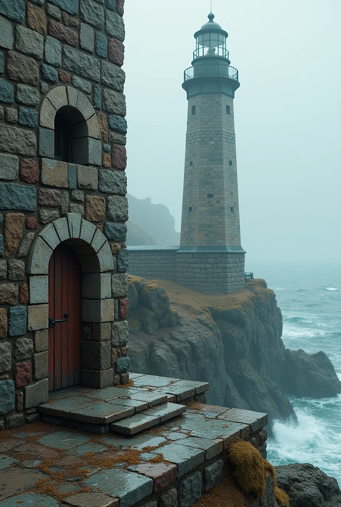 walls of the lighthouse