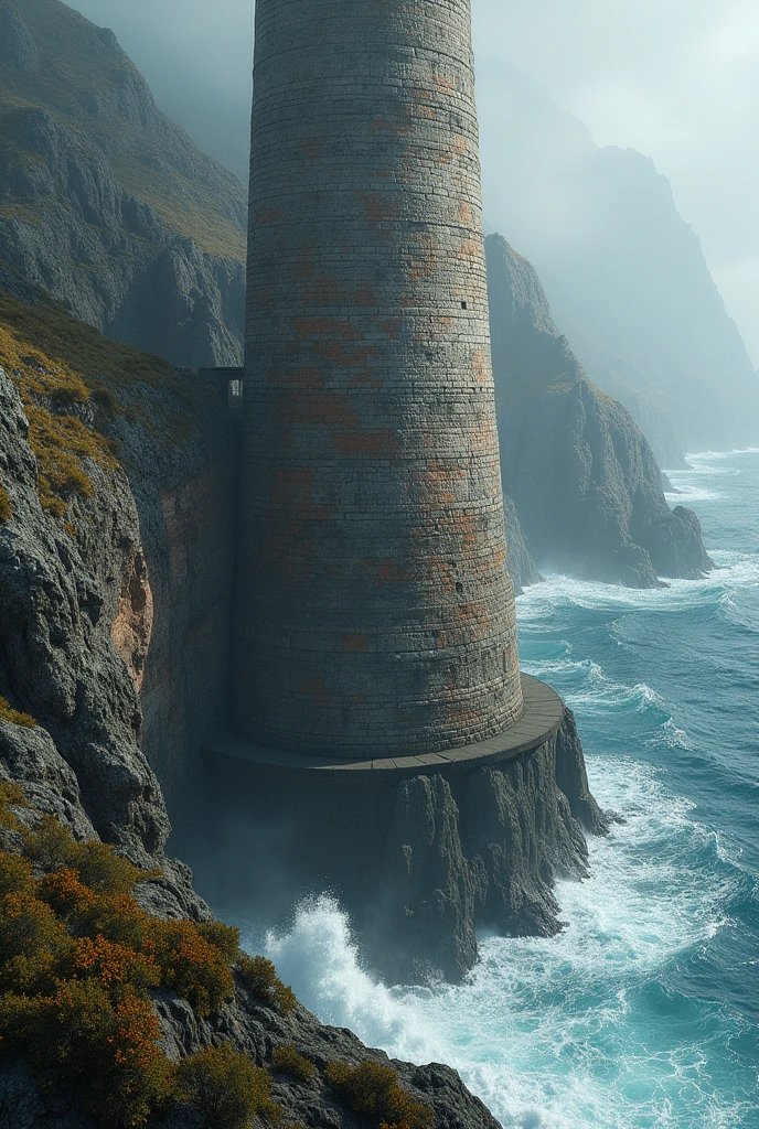 walls of the lighthouse