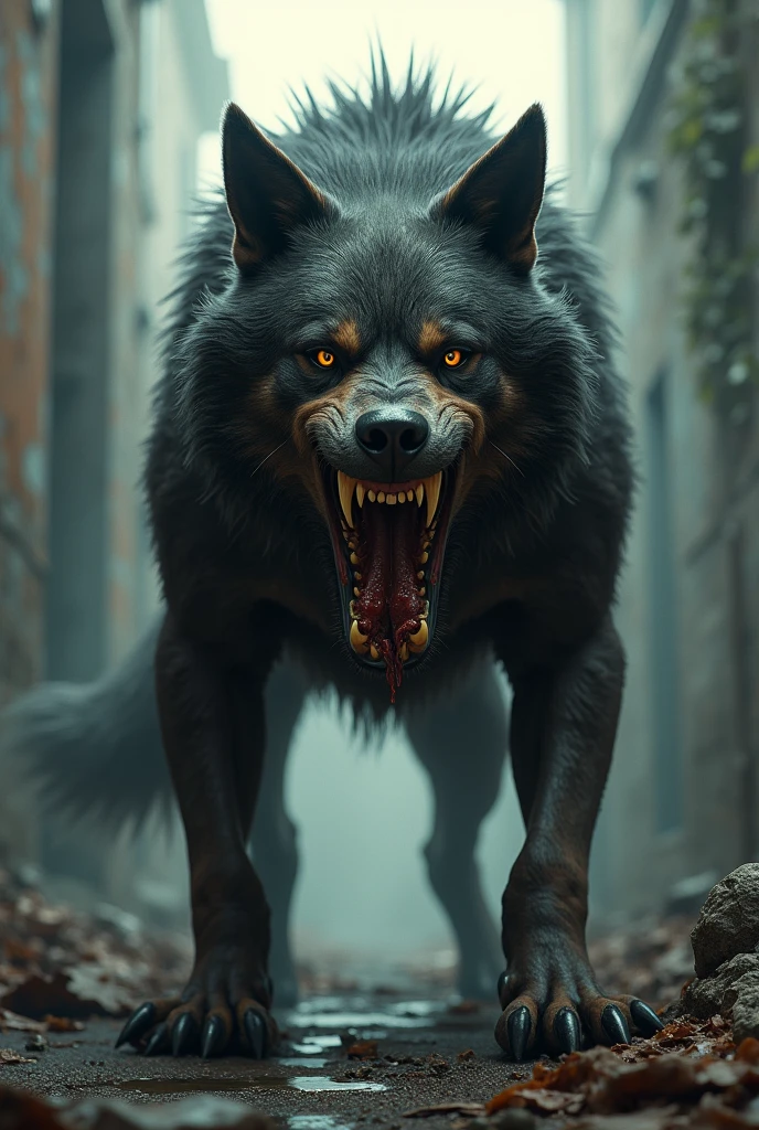 nasty dog