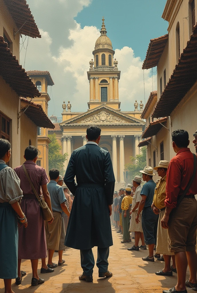 Societal Changes in the Philippines in the 19th Century during Rizal's Time, showing the change of the influence of the Catholic Church waning as the new age comes
Show Rizal and the change of society in the context of Intramuros
