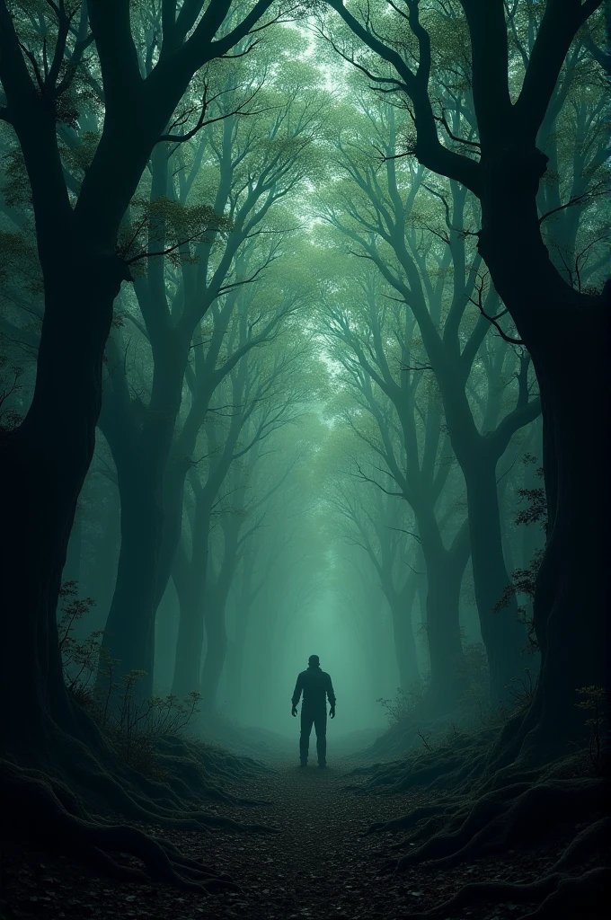Everywhere dark forest