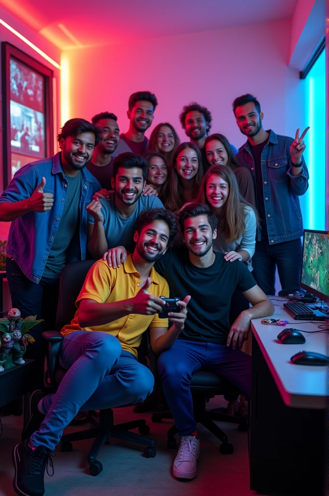 A photo for a discord group of gamers