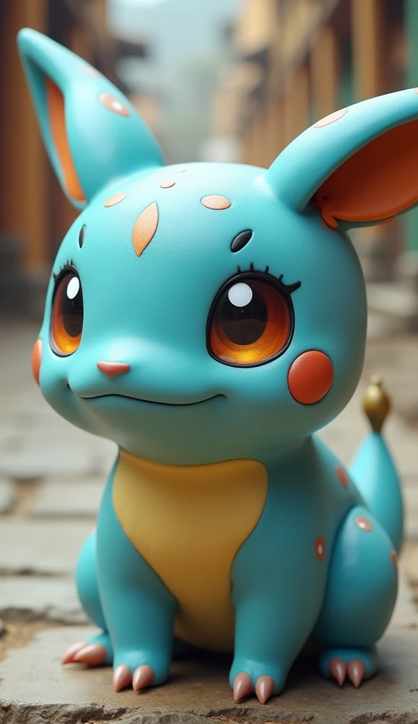 Still Movies, close, cute picture, Surreal fantasy style Pokemon,, Sony FE 12-24mm F/2.8 grams, close, 32 million HD, Light blue and light amber, Kushan dynasty, Incredible quality, wallpaper, Analog Film Grain