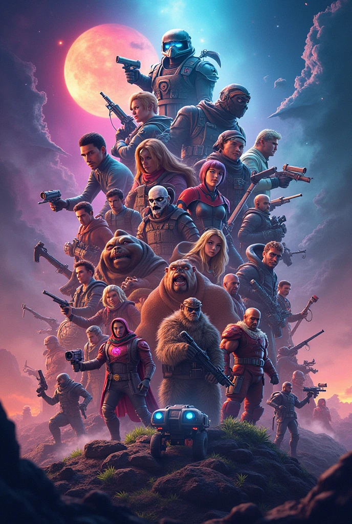 A cover with several games