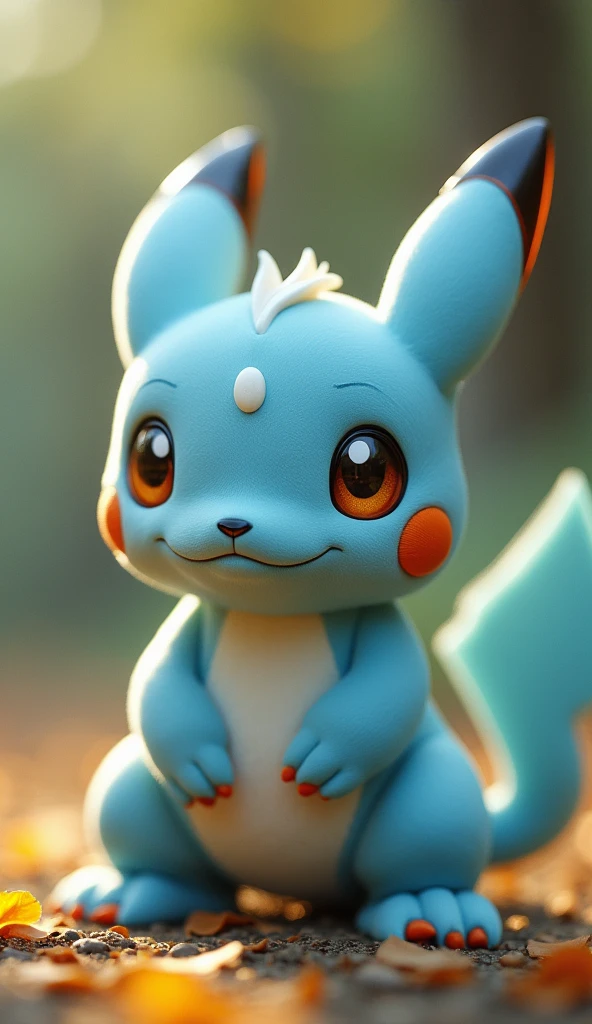 Still Movies, close, cute picture, Surreal fantasy style Pokemon,, Sony FE 12-24mm F/2.8 grams, close, 32 million HD, Light blue and light amber, Kushan dynasty, Incredible quality, wallpaper, Analog Film Grain 