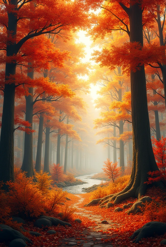 ,Autumn forest