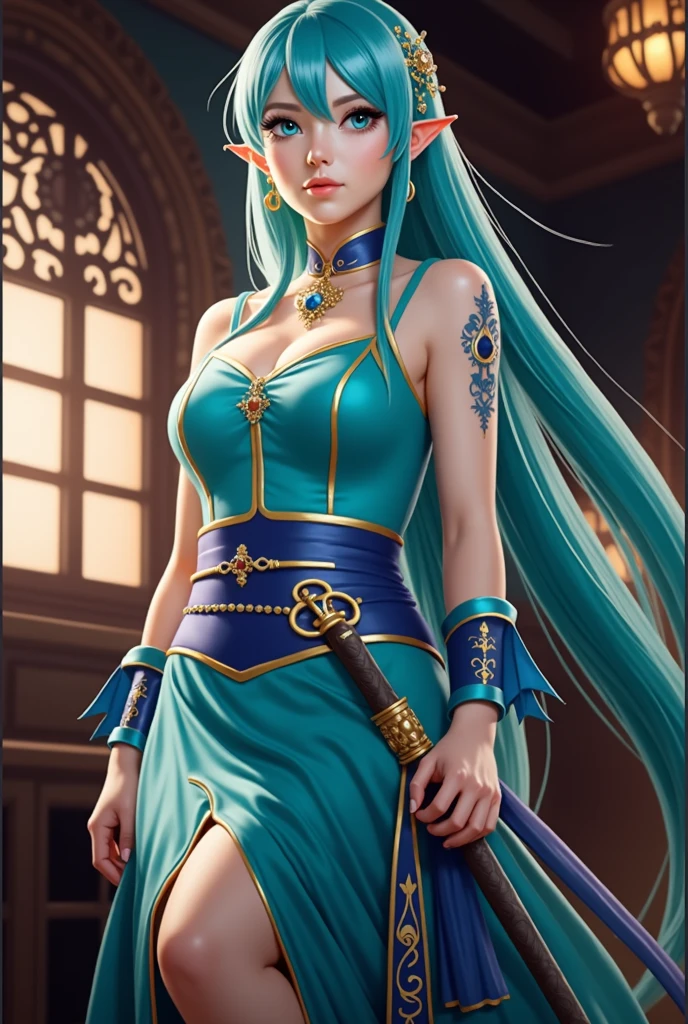 a beautiful woman with long flowing blue hair, extremely detailed face, beautiful detailed eyes, beautiful detailed lips, flawless skin, intricate hairstyle, regal crown, ornate jewelry, lush velvet gown, confident expression, serene pose, dramatic lighting, cinematic framing, masterpiece, photorealistic, (best quality,4k,8k,highres,masterpiece:1.2),ultra-detailed,(realistic,photorealistic,photo-realistic:1.37),cinematic,dramatic lighting,highly detailed