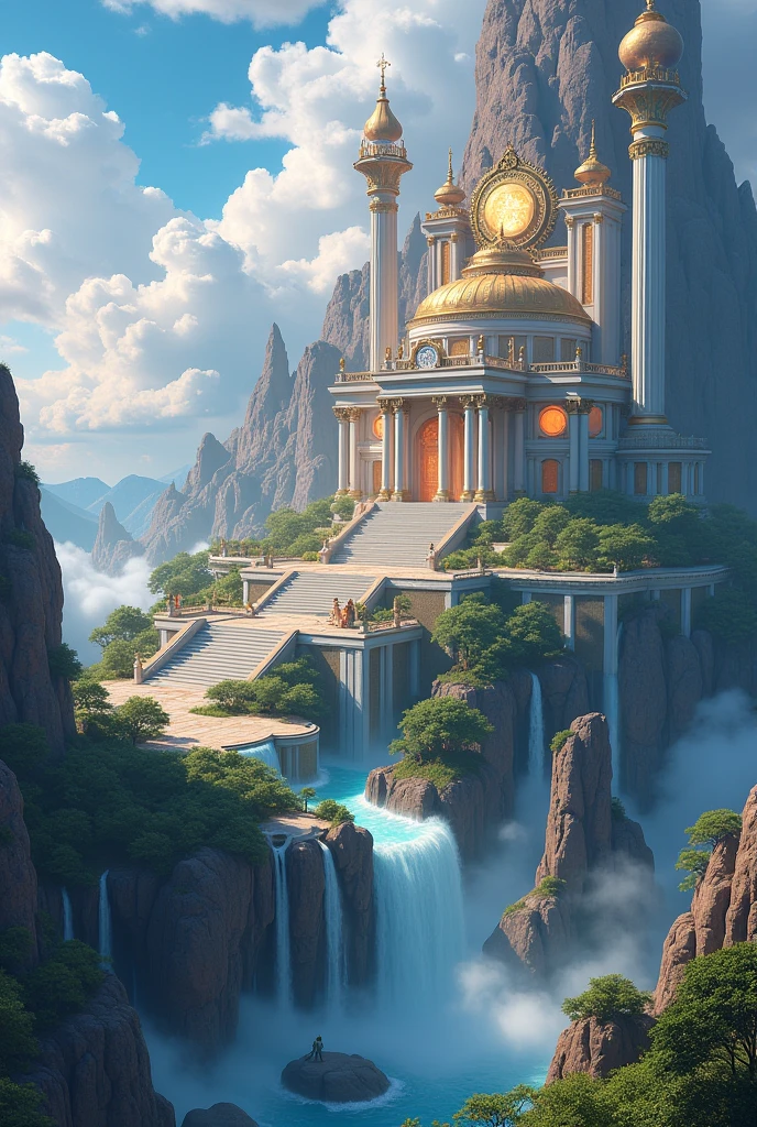 mount olympus palace only animated