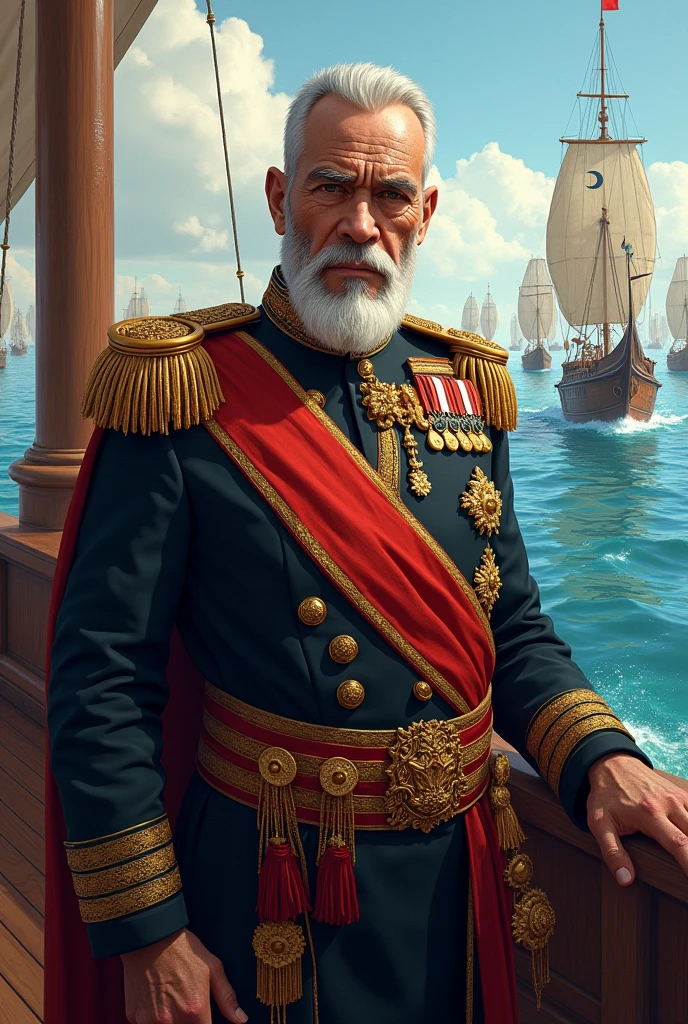 Strong Malay admiral