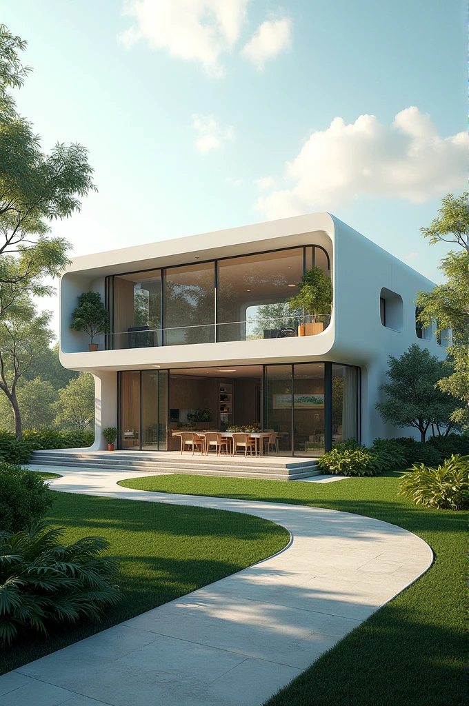 create me a high-tech house advance 