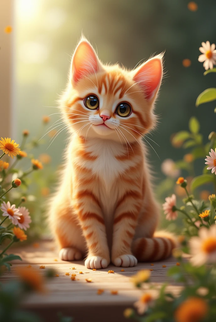 Cute beautiful cat image