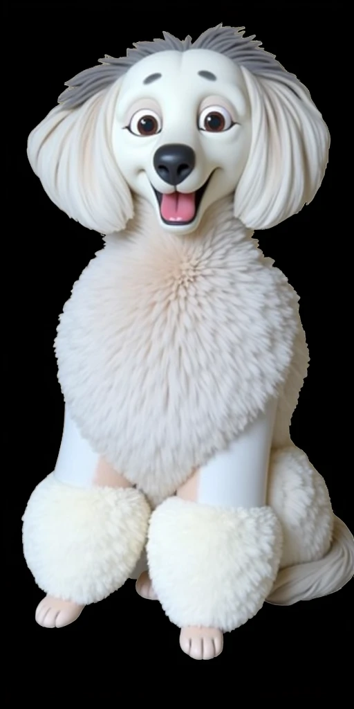 Cartoon of a  dog