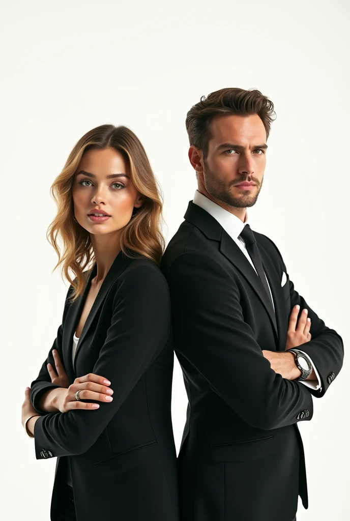 mintre de lusx femme et homme de la marque rolex presenté avec une haute qualité avec un backround en blanc --v 6.1