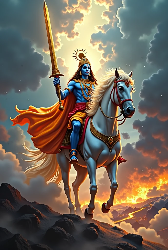 Shree Krishna kalki avatar